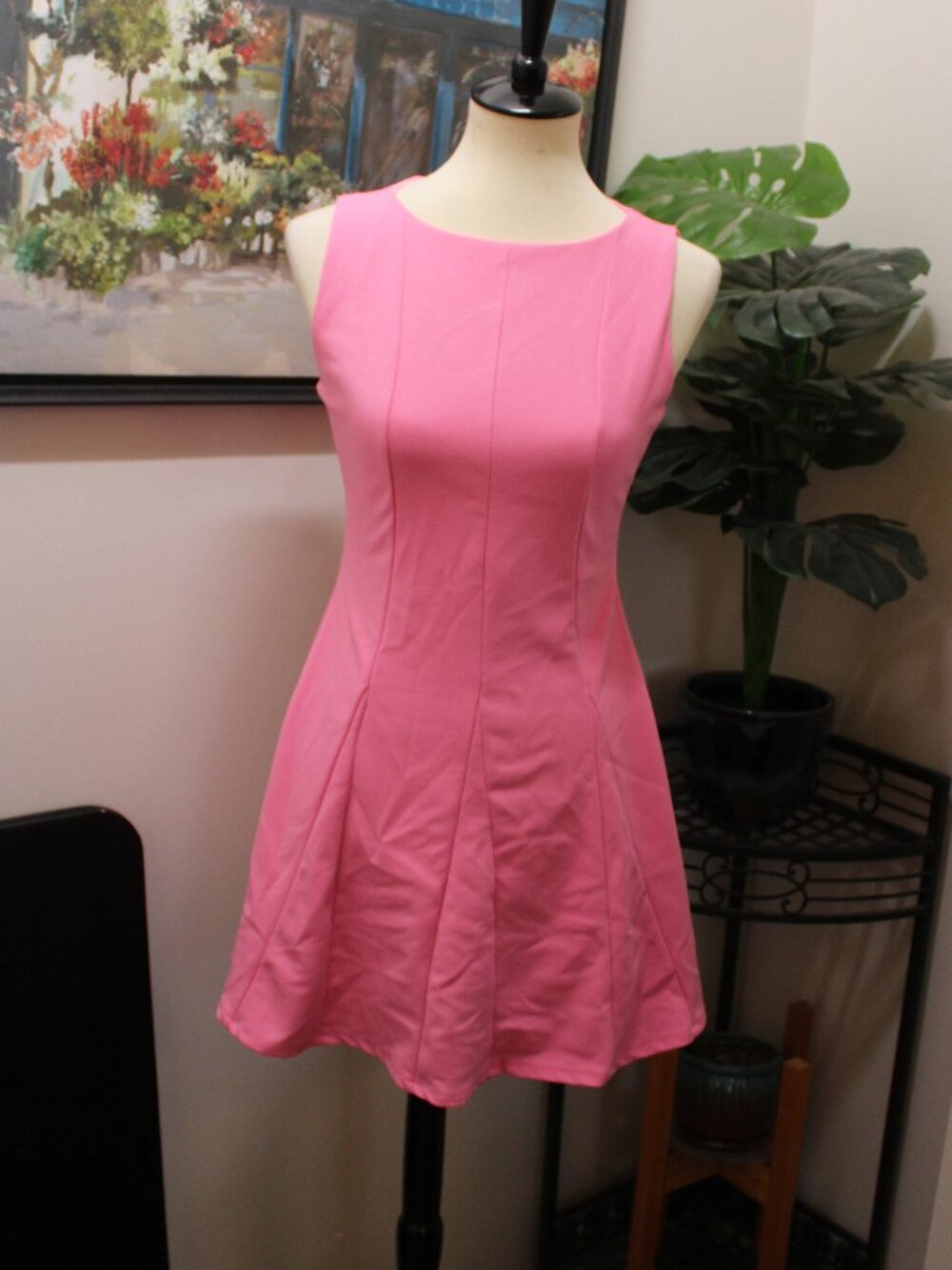 Mokoru Women's Pink Dress - Size Small